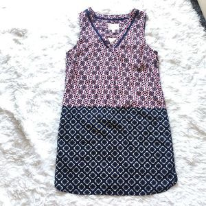 ANTHROPOLOGIE SKIES ARE BLUE SLEEVELESS SHIFT DRESS SIZE SMALL